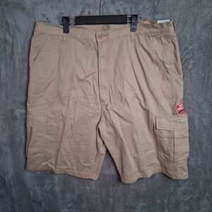 NWT Wrangler Cargo Shorts Sz 40 Premium Fabric Y Wash Lose‎ Fit Inseam 10